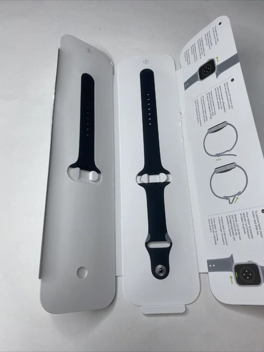 Apple Watch Series 7 Sport Band Midnight M L S M New Without Box